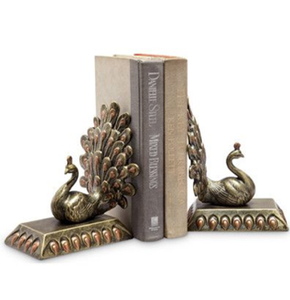 Porte-livres en laiton finition antique en forme de tête de cheval, parfaits pour une bibliothèque ou un bureau classique. Disponible aux prix de gros. - Product Image 5