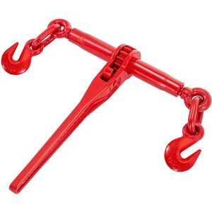 Tenditori a cricchetto 9215LBS con ganci G70 da 3/8"-1/2" per carico di lavoro sicuro di 9.215 libbre, lunghezza regolabile, catene di grado 70/80 - Product Image 2