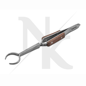 Pinzas Rectas con Cierre Cruzado para Joyería, Puntas Dentadas de Boca Ancha para Soldar, Longitud Total 160 mm, Acero Inoxidable, DIY - Product Image 3