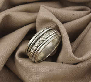 Minimalist 925 Sterling <b>Silver</b> Bezel Setting Band <b>Ring</b> Plain <b>Silver</b> Finger <b>Rings</b> Women <b>Men</b> High Polished Stackable Jewelry - Product Image 1