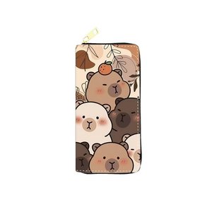 กระเป๋าสตางค์หนัง PU แบบมีซิป<span class=keywords><strong>ส</strong></span>ำหรับผู้หญิง <span class=keywords><strong>ราคา</strong></span>โรงงาน พร้อมช่องใ<span class=keywords><strong>ส</strong></span>่บัตรและช่องใส่เหรียญ - Product Image 5