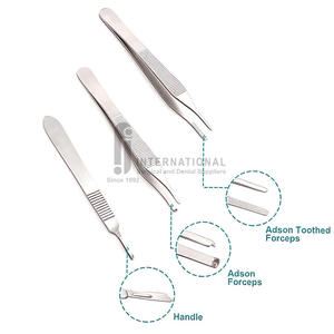 Ensemble d'instruments de pratique de suture en acier inoxydable personnalisé pour étudiants en médecine, manuel, réutilisable, haute qualité, CE ISO - Product Image 4