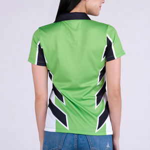 Nueva Camiseta Polo Sublimada a la Moda para Mujer en Venta, Ropa Casual, Camiseta Polo para Mujer con Color y Talla Personalizados Más Vendida - Product Image 2