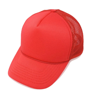 High Quality 5 Panel Cotton Mesh Trucker <b>Hats</b> Custom Printed Polyester Hip-Hop Style Sports Baseball Cap with Snap Back - Product Image 3
