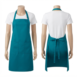 Tablier de Chef Femme Haut de Gamme 240 GSM en Coton Polyester Effet Lin, Bretelles Croisées Réglables, Broderie Personnalisée, Sérigraphie, Transfert Thermique - Product Image 5