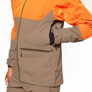 Waterproof Windproof Hunting <b>Jacket</b>, Durable High Visibility Hooded, Outdoor Hunting Apparel, for Hunting - Product Image 4