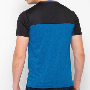 Camiseta Personalizada con Logotipo para Hombre |   100% Algodón 180gsm |   Patrón Lateral de Estética Deportiva |   Ropa Casual de Primera Calidad, Suave y Cómoda, al por Mayor - Product Image 3