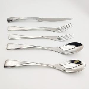 Ensemble de couverts en acier inoxydable à combinaison libre (couteau, fourchette, cuillère) pour dîner, restaurant, mariage, fête - Product Image 3