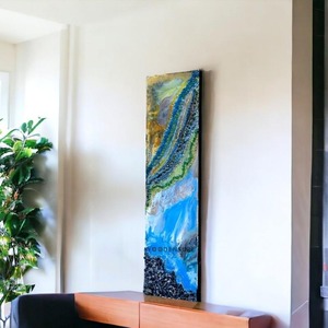 Most Selling Unique Prism Quartz Wall Art Design for Modern Home Decor Living Room Bedroom Available at Factory Price - Product Image 3