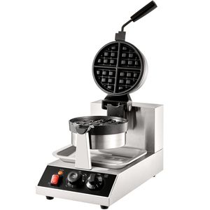 Commercial 1300W Non-Stick <b>Waffle</b> <b>Maker</b> 1 Piece Per Batch Iron Baker Machine with Temperature Range 122 572 F/ 50 300 C - Product Image 6