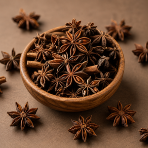 Anís estrellado entero premium |   Vainas de Especias Aromáticas Secas al Sol Naturales para Cocinar, Té y Condimento |   Suministro a Granel de Calidad de Exportación - Product Image 1
