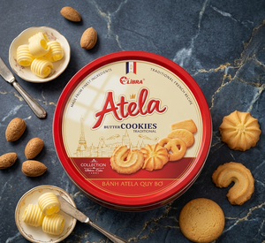 Deliciosas Galletas de Mantequilla 320g Sabor Dulce Caja Azul - Product Image 4