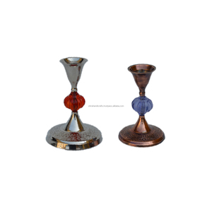 Small <b>Candle</b> <b>Holders</b> With Plated Finishing Design Fully Metal <b>Candle</b> Stand Home Villa <b>Dinner</b> And Wedding Design - Product Image 2