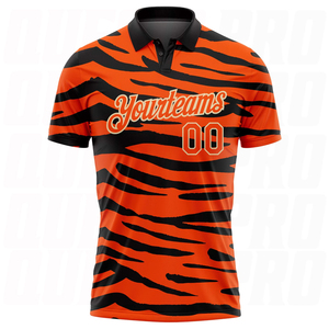 Polo de golf personnalisé professionnel, matière douce et respirante, contrôle de l'humidité, pour uniforme d'entreprise et vêtements de sport - Product Image 3