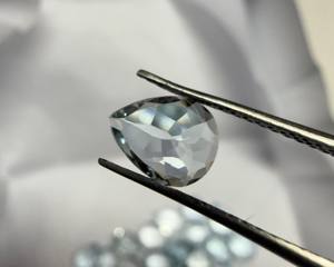 Piedra Preciosa de Aguamarina Natural AAA+++ Corte Esmeralda en Forma de Pera 8x6MM Facetada |   Piedra de Aguamarina Azul Suelta para Joyería y Venta al por Mayor - Product Image 2