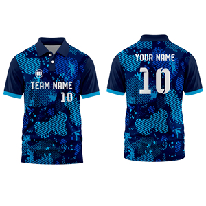 Maillot de cricket tendance personnalisé pour équipe, séchage rapide, respirant, écologique, sublimation 100% polyester, vente en gros - Product Image 1