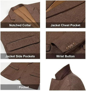 Nouvelle Collection Costumes Homme 3 Pièces Mariage Veste Pantalon Tendance Vente Chaude Mode 2025 - Product Image 4