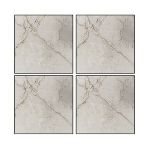 Carreaux de sol en porcelaine émaillée polie de qualité supérieure 60x60 cm, design carré moderne, surface brillante, adhésifs pour villa et école - Product Image 5