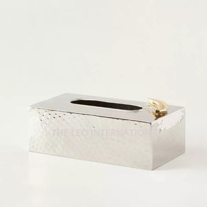 Boîte à mouchoirs en métal de forme carrée MOP pour restaurants, hôtels, maisons et comptoirs de cuisine en promotion - Product Image 2