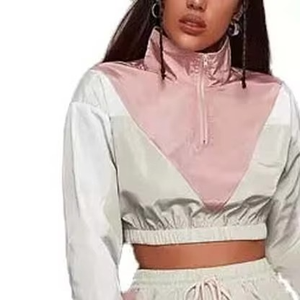 <b>Women's</b> New Fashion Two-Piece <b>Shorts</b> Set Windbreaker Zip-Up Hooded Jacket with Track <b>Suit</b> <b>Short</b> Sets for <b>Women</b> - Product Image 2