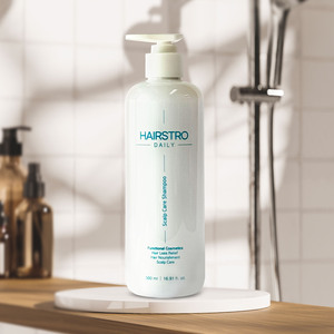 แชมพู HAIRSTRO 500 มล. ลดการหลุดร่วงของเส้นผม บำรุงหนังศีรษะ ป้องกันผมบาง ผลิตภัณฑ์ความงามเกาหลี คาเฟอีน เซนเทลล่า สำหรับทุกเพศ ใช้ทำความสะอาดเส้นผมทุกวัน - Product Image 2