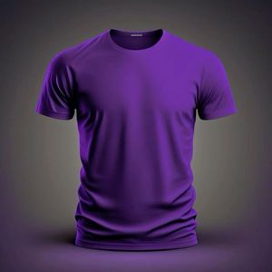 Camiseta de Hombre de Algodón 100% Tejido, Directamente de Fábrica en Bangladesh, Camiseta Personalizada con Estampado, Cómoda y de Alta Calidad - Product Image 1