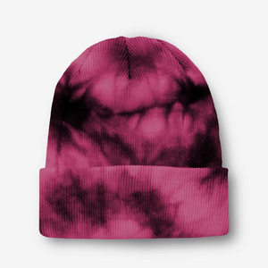 Unisex Solid Color Ribbed Knit Beanie <b>Hat</b> <b>Winter</b> Warm Cap Casual Style for Adults Head Circumference - Product Image 1