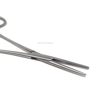 Pinces hémostatiques Kelly Rankin 6,25 po droites en acier inoxydable, instrument chirurgical manuel certifié CE ISO, vente en gros OEM ODM - Product Image 6