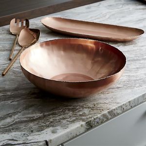 Petit bol de service en cuivre décoratif, vaisselle artisanale, design traditionnel, cuisine, salle à manger, restauration, hôtellerie, présentation alimentaire - Product Image 4