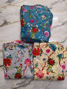 Tela Popelina de Algodón 100% Peinado, Ligera, Transpirable, Absorbente de Humedad, Ecológica y Orgánica, Estampada con Diseños Le Souvenirs para Niñas - Product Image 4