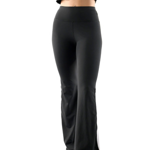Service OEM : Legging de yoga pour femme, coupe évasée, taille haute, élégant, style urbain, pour le sport - Product Image 4