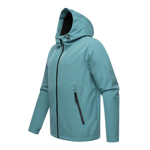 Veste Softshell d'hiver imperméable et coupe-vent pour l'extérieur, design OEM, séchage rapide, respirante, durable, légère, coupe-vent - Product Image 5