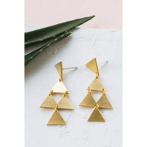 Joyas de Moda de Latón y Cobre Elegantes Modelo 17 Hechas a Mano de Primera Calidad, Diseño Exclusivo de Tendencia, Duraderas y Ecológicas para Fiestas - Product Image 6