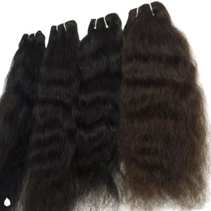 Factory 100% Extensiones de cabello humano 13x4 13x6 HD para cierre Frontal de encaje Extensiones de cabello de onda recta rizada India 4x4 5x5 6x6 - Product Image 2