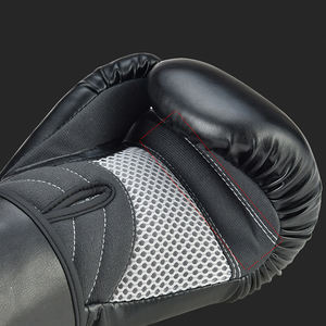 ถุงมือชกมวยคุณภาพสูง หนังวัวแท้ สำหรับฝึกซ้อมมวยไทย ปักโลโก้ได้ตามต้องการ จำหน่ายส่ง - Product Image 2