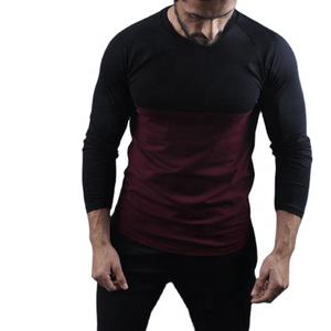 Camiseta de manga corta/larga unisex, informal, de algodón, raglán, original, deportiva, informal - Product Image 1