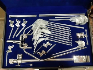Sistema de Retractores Omni, Montado en Mesa, para Cirugía Abdominal, Acero Inoxidable, Sistema de Retractores Autoestables, Alta Calidad, ISO/CE - Product Image 1