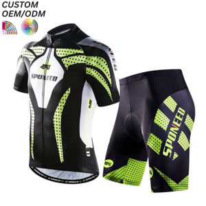 Ensemble de Vêtements de Cyclisme Respirant : Maillot et Cuissard à Bretelles Séchage Rapide – Ensemble Performance – Prise en Charge OEM/ODM pour Fabricants Grossistes - Product Image 1