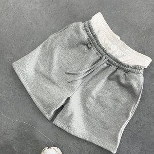 Nouveau design, meilleure qualité, short de survêtement ample en coton épais à double taille pour homme, short d'été tendance - Product Image 4