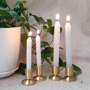 <b>Brass</b> Candle <b>Holder</b> Set Modern Minimalist Table Decor Elegant <b>Brass</b> <b>Candlestick</b> Stand Decorative Taper Candle <b>Holders</b> - Product Image 6
