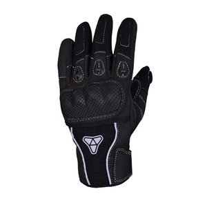 Gants de moto en cuir de haute qualité, confortables, avec des caractéristiques d'élasticité et de maintien de la main, nouveau modèle, prix bas, gants de sécurité - Product Image 2