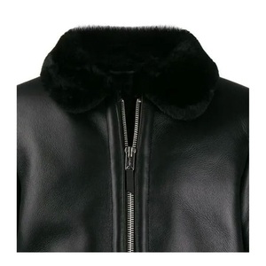Chaqueta de cuero nueva para mujer / Chaqueta de invierno de piel de alta calidad para hombre / Chaqueta de cuero personalizada informal de invierno con forro de piel sintética. - Product Image 6