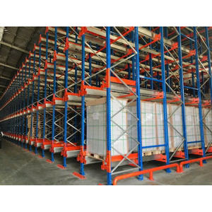 Système de rayonnage à navette radio conçu pour le stockage de palettes à haute densité, mouvement efficace et optimisation de l'utilisation de l'espace d'entrepôt - Product Image 2