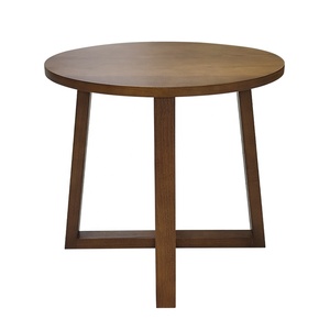 Table d'appoint ronde compacte avec pieds en bois de frêne Meubles de table de chevet écologiques fabriqués au Vietnam quantité minimale de commande bas - Product Image 4
