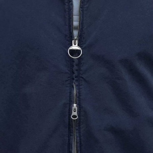Custom Premium High Quality <b>Reversible</b> Resort Men's Casual Winter Canvas Embroidered Crocheted Quilted Zipper Long Sleeve - Product Image 6
