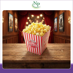 Cajas de Palomitas de Maíz de Papel de 32 oz, Estilo Cubeta, Desechables y Ecológicas, de Calidad Excepcional, Personalizables, Directamente del Vendedor Indio - Product Image 5