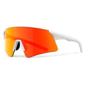 Lunettes de soleil sportives avec protection UV400, lunettes de cyclisme, lunettes de pickleball, lunettes de course, lunettes de sécurité pour activités de plein air, logo personnalisé - Product Image 4