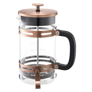 Cafetière à piston en verre borosilicate de 34 onces (1 litre) avec filtre en acier inoxydable, grande théière en verre pour le thé - Product Image 6