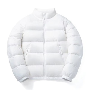 Chaqueta Abrigada Ligera al por Mayor COI, Chaqueta de Invierno Negra Personalizada, Chaqueta Acolchada con Relleno de Plumón, Chaqueta de Algodón para Hombre - Product Image 4