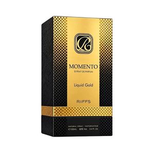 Parfum MOMENTO LIQUID GOLD 100ML par RiiFFS Extrait de Parfum Original Dubaï Arabe, parfums longue tenue pour hommes et femmes - Product Image 6